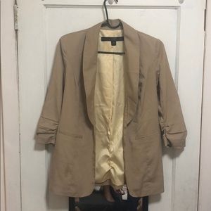 Gold blazer